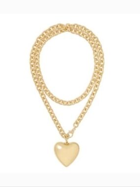 Roxanne Assoulin The Big Puffy Heart Charm Necklace